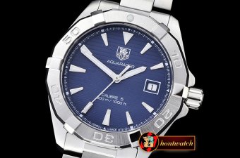 Tag Heuer AquaRacer Calibre 5 SS/SS Blue Asia 2824