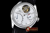 IWC0295 - Portugese Mystere Tourbillon SS/LE White Tourbillon