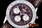 Replica Breitling Navitimer SS/LE Brown Asia 7750 Mod