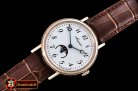 Breguet Classique MoonPhase RG/LE White MY9015 Mod