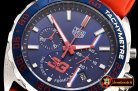 Tag Heuer Tag F1 Aston Martin "33" SS/RU (Blue) Blue VK Qtz