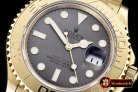 Replica Rolex YachtMaster Mens YG/YG Grey BP Asia 2836 Mod3135