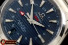 OMG0419B - Aqua Terra GMT SS/SS Blue Miyota 8205