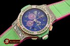 Hublot Big Bang Pop Art 38mm RG/LE Blue/Gn Bez/Case OS20 Qtz