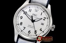 IWC Mark XVIII IWC327010 SS/NY White M+F Asia 2892