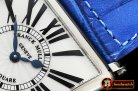 Franck Muller Master Sq 6002 Midsize SS/LE Blue White GF - Swiss Qtz
