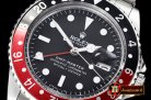 Rolex GMT Master Ref.1675 Blk/R SS/SS Lum. Swiss 2836 Mod