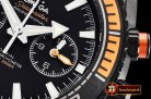 OMG0538C -P-Ocean Chrono Blk/Org DLC/NY Blk JHF V3 A7750 Mod9900