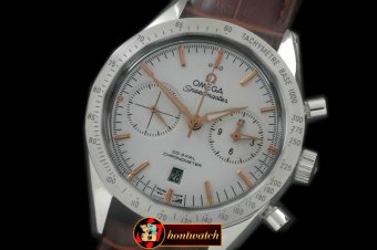OMG0371B - Speedmaster Broad Arrow SS/LE White Stick A-7750