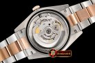 Rolex Datejust DJ2 41mm Oyst Flt 904L RG/SS Brwn/Stk ARF Asia 2824