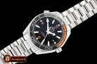 Omega Planet Ocean 43.5mm SS/SS Black/Org OMF Asia 2836 Mod