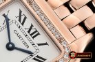 Cartier Panthere Secrete De Ladies Dia RG/RG Wht BVF Swiss Qtz