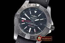 Breitling Avenger II GMT BlackSteel DLC/TI/NY Black GF A2836