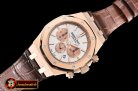 Audemars Piguet Royal Oak Chronograph 26331ST RG/LE Wht OMF A7750