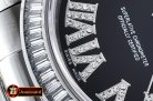 Replica Rolex Daydate 41mm SS/SS Pres Black Roman Num Asia 3255