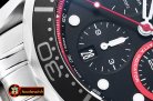 Omega Seamaster Chrono America Cup SS/SS Blk/Red BP A7750