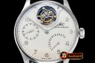 IWC Portuguese Tourbillon IW5046 SS/LE White ZF Tourb