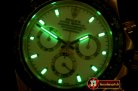 Replica Rolex Daytona 116528 YG/YG White Stk A-7750 Sec@6
