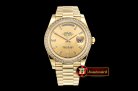 Rolex Daydate DD40 228206 Diam YG/YG Wrap Gold Diam BP Swiss 283
