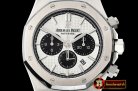 Audemars Piguet Royal Oak Chronograph 26331ST SS/SS Wht/Blk OMF A7750
