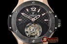Hublot Big Bang 44mm Tourbillon CER/RG/RU Black Flying Tourb