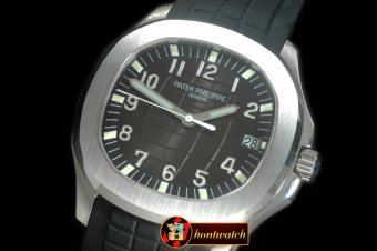 PP0185A - Aquanaut Jumbo Black V3 Auto SS/RU Miyota 9015