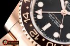Rolex GMT II 2018 126715 Wrapped RG/RG Blk BP Swiss 2836