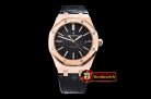 Audemars Piguet Royal Oak 15400 Wrapped RG/LE Black BP MY9015 Mod 3120