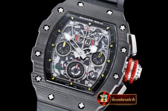 Richard Mille RM011-03 Auto Flyback Chrono FC/VRU Blk A7750 Mod