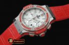 HUB0321A - Big Bang Aspen SS/Sq Red Ruby White A-7750