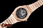 Audemars Piguet Royal Oak Tourb Extra Thin Openw RG/RG Skele Asia HW