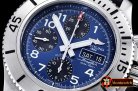 Breitling Superocean SteelFish Chrono SS/LE Blue/Blk A7750