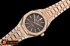 Audemars Piguet Royal Oak 15400 Frosted RG/RG Brown Asia 21J Mod 3120