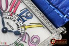 Franck Muller Master Sq 6002 Midsize SS/LE Blue Crazy GF - Swiss Qtz