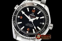 Omega Planet Ocean 42mm Cer SS/SS Black/Org VSF Asia 8500