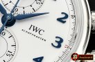 IWC Da Vinci Chrono Laureus Ed SS/LE Wht/Bl YLF Asia 7750