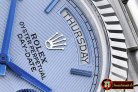 Replica Rolex DayDate 40mm SS/SS Glacier Rom Flut BP A2836 Mod32