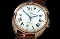 CAR0318B - Cle De Cartier RG/LE White J-9015