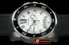 CAR0326A - Calibre de Cartier D-Chrono SS/RU White OS20