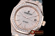 Audemars Piguet Royal Oak Ref.15450 37mm Diams RG/LE Gold JF Mod