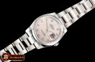 Rolex DateJust 36mm Oyst Dm 904L SS/SS L.Gry/Diam GMF SA3135