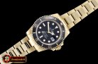Rolex Submariner 116618 YG/YG Black BP V2 SP Asia 3135