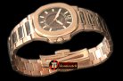 PP0178B - Nautilus 7010 Midsize 32mm Full RG Brown - Swiss Qtz