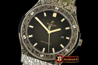 Hublot Classic Fusion Fuente 20th Annv SS/LE SRF Green A2892