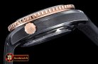 Omega Planet Ocean Deep Black RG/CER/RU Black BP A2836 Mod