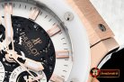 Hublot Big Bang Evolution CER/RG/RU White Skele A7750 Mod