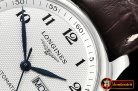 Longines Master Collection Automatic SS/LE White/Num LGF A2836