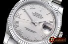 Rolex Datejust DJ 36mm Jub Flt SS/SS Light Grey Rmn BP A3135 Mod