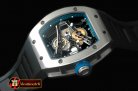 RM067B - Bubba Watson Tourbillon SS/RU Blue Swiss Qtz