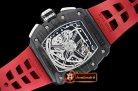 Richard Mille RM011-03 Flyback Chrono FC/RU (Red) KVF A7750 Mod